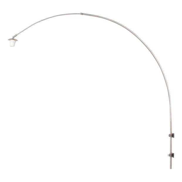 Lampe murale arc en couleur acier Sparkled Light 1481ST sans abat-jour