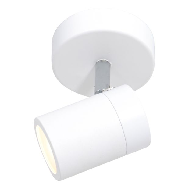 Luminaires 1-spot blanche Upround 2486W inclus source lumineuse