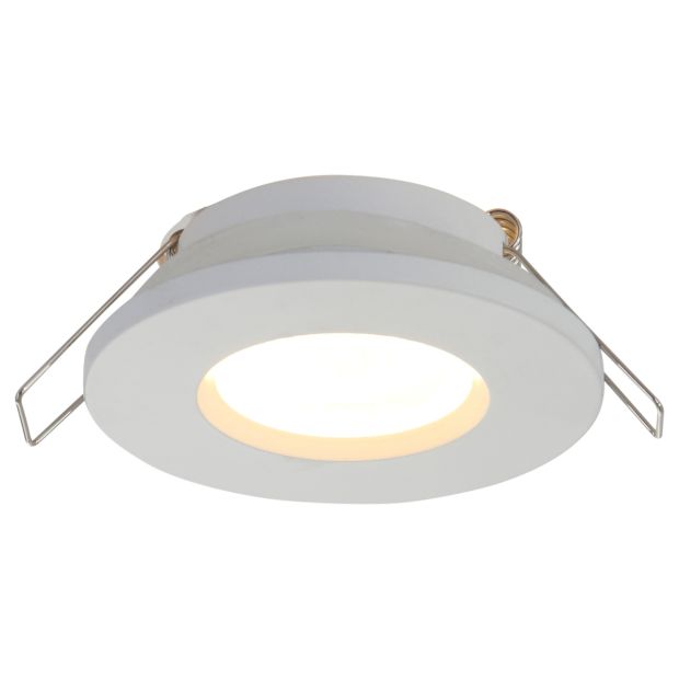 Inbouwspot Pélite Spot 2488W weiße Badezimmerleuchte Ø10 cm