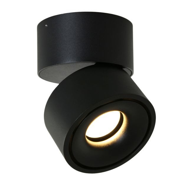 Schwarz 1 Lichtpunkt Fez 2673ZW dimmbar, dreh- und neigbar