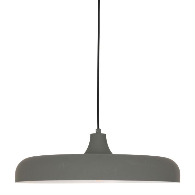 Ceiling lamp Krisip 2677GR Gray with E27 socket on iron wire cord