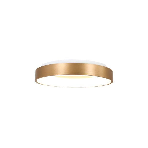 Plafondlamp Ringlede 3086GO Gouden LED lamp Ø30cm