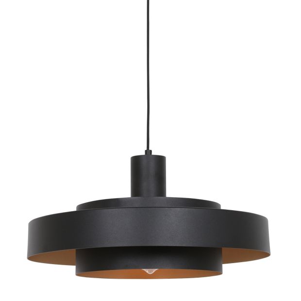 Schwarze Hängeleuchte Flinter 3329ZW Einzigartiges Design mit Luxuriösem Aussehen
