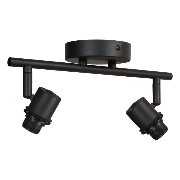 Ceiling Spotlight Bamboo 3666ZW Black without shades
