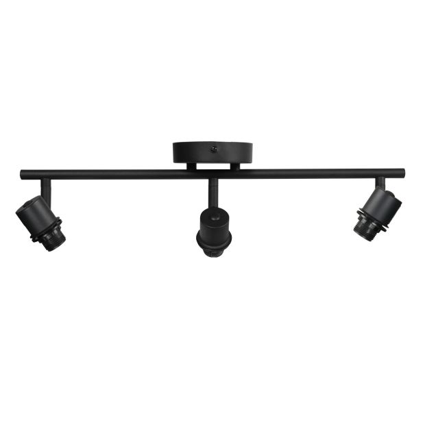Ceiling spotlight Bambus 3667ZW Black 3-light without shades