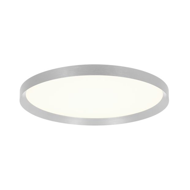 Ceiling lamp Flady 3685ST steel LED lamp Ø40 cm with uplight