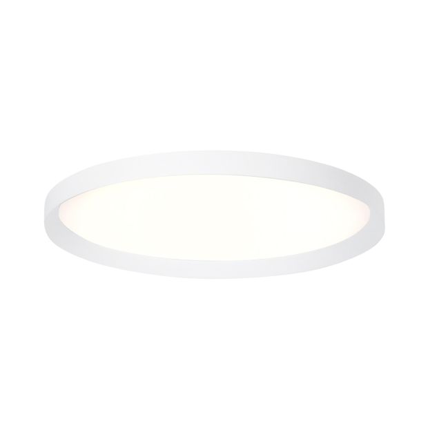 Ceiling lamp Flady 3685W white LED lamp Ø40 cm with uplight