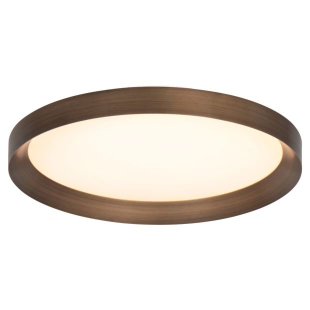 Deckenlampe Flady 3686BR bronzen LED Lampe Ø50 cm mit Uplight