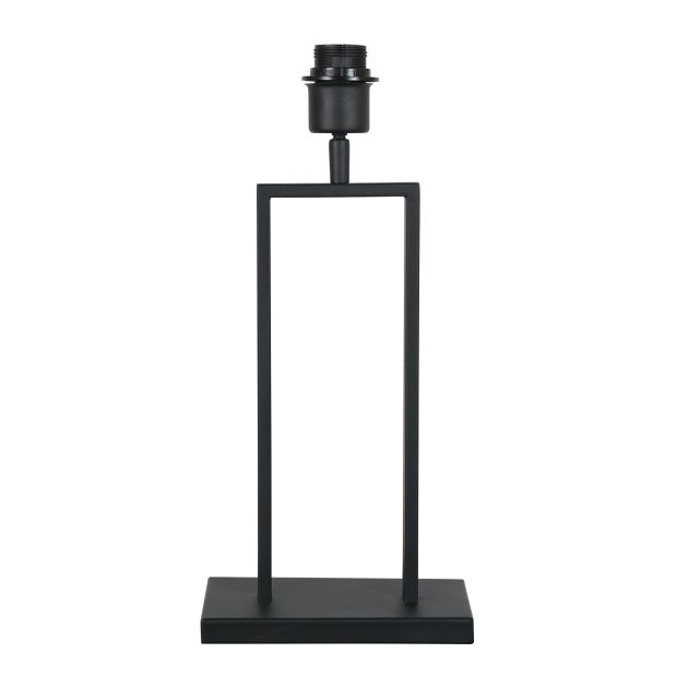 Black table lamp Stang 3843ZW with E27 fitting zonder cap