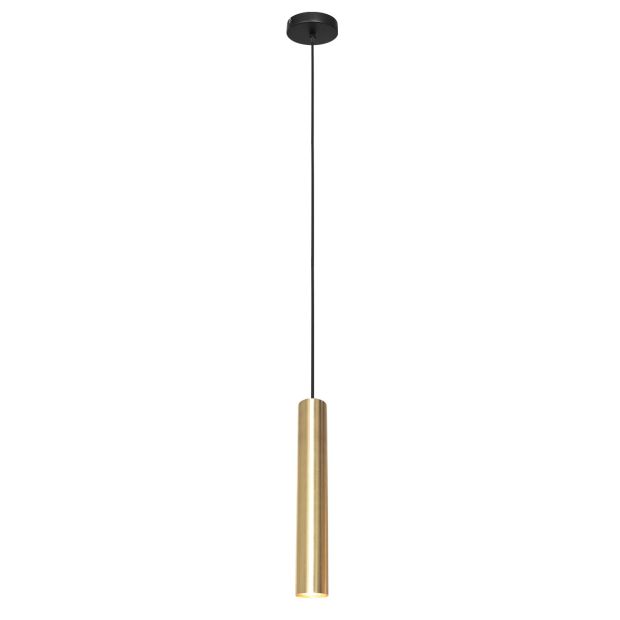 Hängelampe Tubel 3867ME Messing Pendellampe mit warm dimmbarem Licht