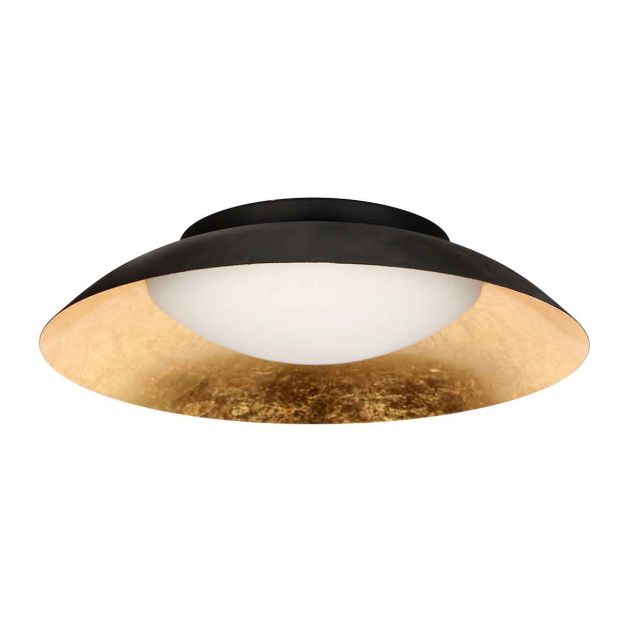 Black with gold ceiling lamp Brotke 4127ZW 3 step dimmable