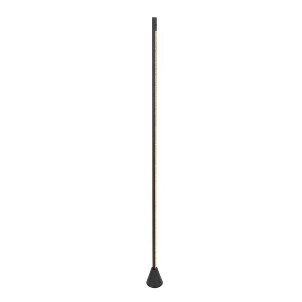 Floor lamp Luzhaz 4133ZW black LED lamp with sensor dimmer