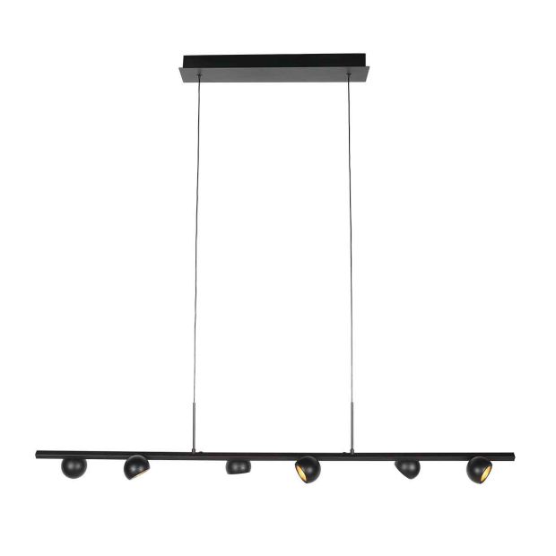 pendant lamp Marcadore 4137ZW 120cm wide 6 lights