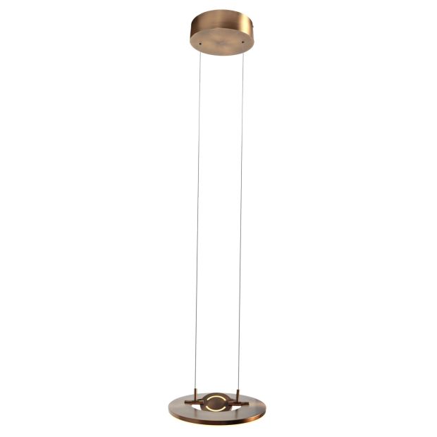 Suspension Soleil 2 4140BR couleur bronze avec système de levage
