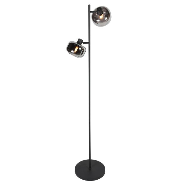 Black 2-Light Floor Lamp Tenebris 4213ZW – Elegant Lighting with a Luxurious Appearance