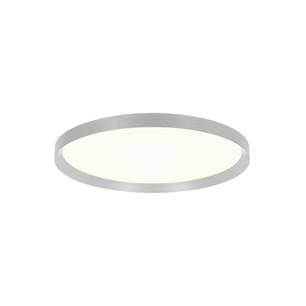 Ceiling lamp Flady 4367ST steel LED lamp Ø30 cm with uplight