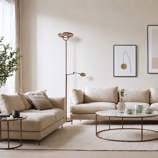 Bronze floor lamp Soleil 2 4386BR Adjustable light color