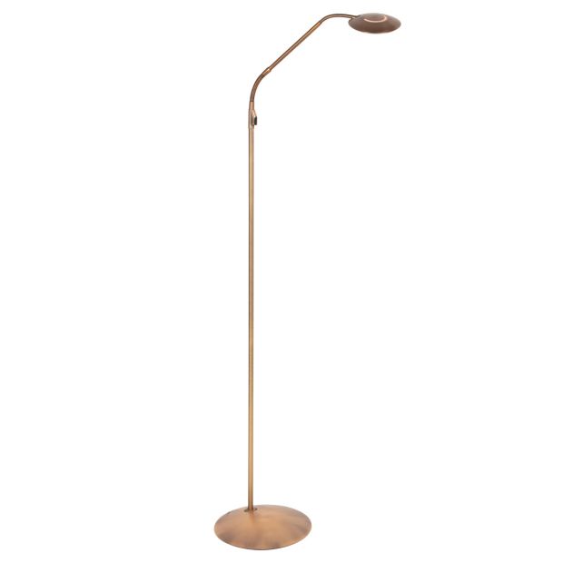 Lampe sur pied en bronze Zenith 2 4395BR avec lumière LED à couleur réglable