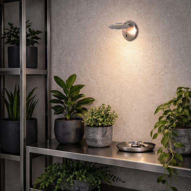 Applique en acier Zenith 2 4396ST réglable LED design