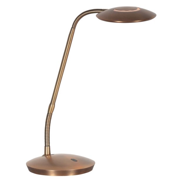 Lampe de table en bronze Zenith 2 4397BR moderne et réglable