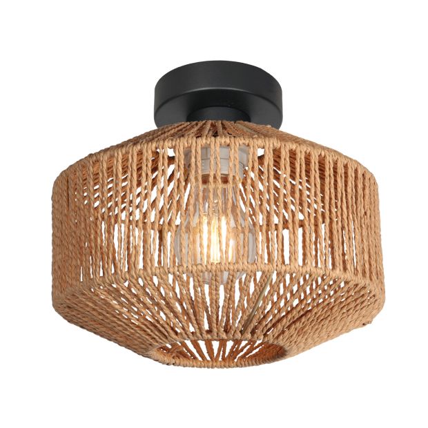 Ceiling Lamp Ropex 4503ZW – rope shade in Scandinavian style