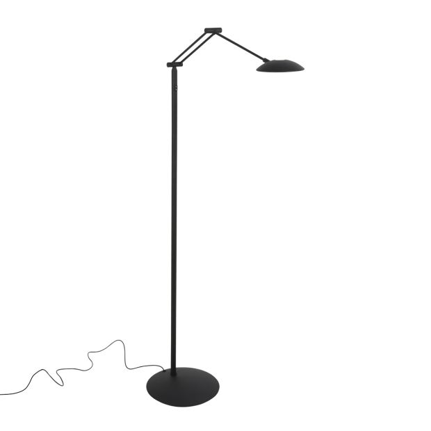 Leselampe Daphne 2 4601ZW - schwarze Leselampe mit verstellbarem Licht