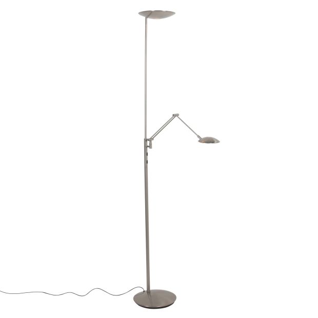 Stehlampe Daphne 2 4602ST - Stahl-Uplight mit Lesearm