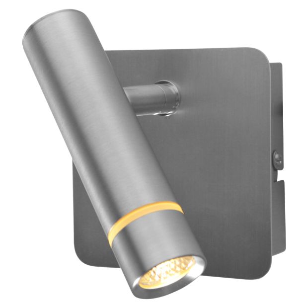 Applique Volari 4712ST spot LED en acier avec confort de lecture