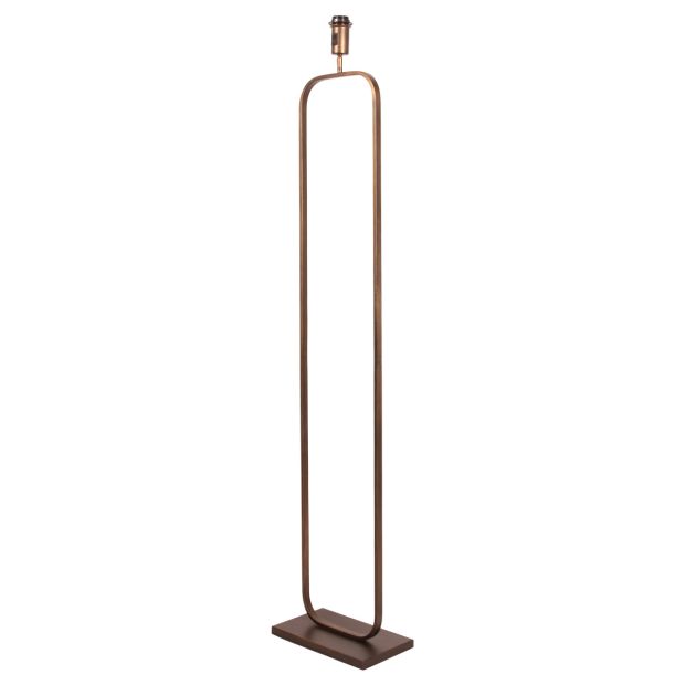Bronze Floor Lamp Rod 4740BR, robust and timeless design, without shade