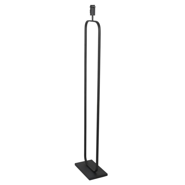 Schwarze Stehlampe Stang 4740ZW, modernes und vielseitiges Design, ohne Schirm