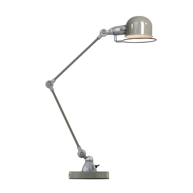 Lampe de table Davin 7655G Verte avec douille E14