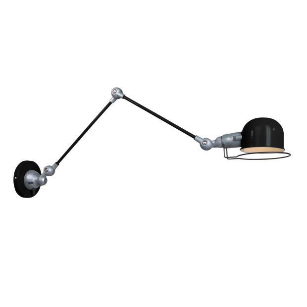 Wall lamp Davin 7656ZW Black with small socket E14