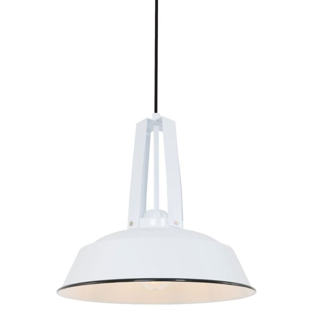 Ceiling lamp Eden 7704W White round 42cm E27 socket