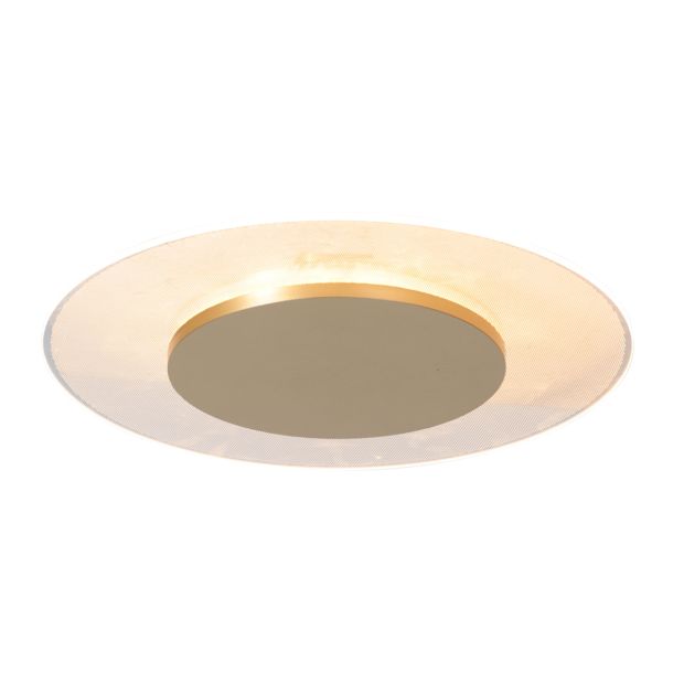 Ceiling lamp Lido 7798GO gold/white LED lamp Ø36 cm