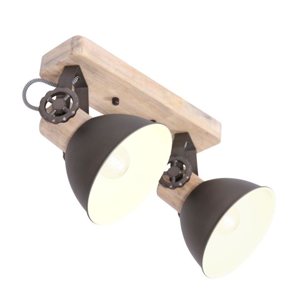 Plafonnier Gearwood 7969A anthracite douille E27 orientable