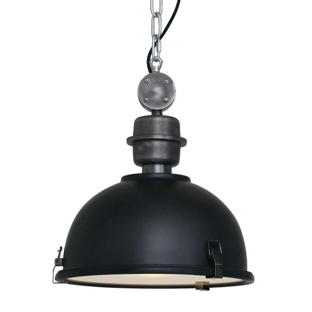 Suspension Bikkel 7978ZW - accroche industrielle noire Ø32