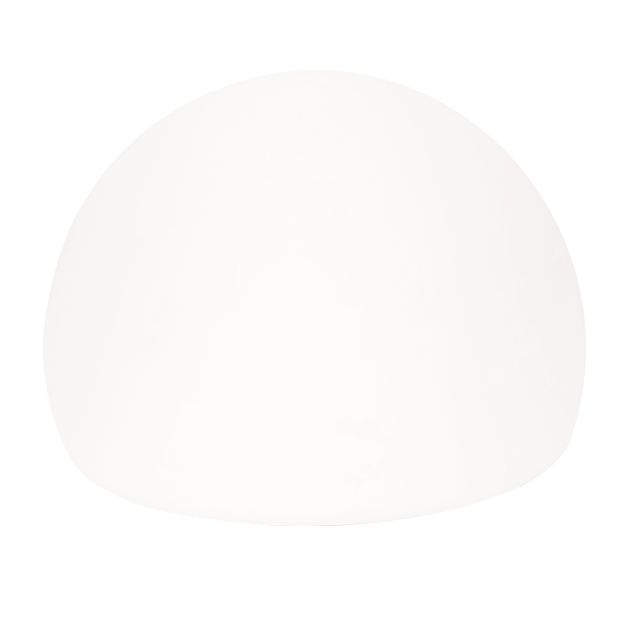 White Glass Ball I14133S Ø18 cm