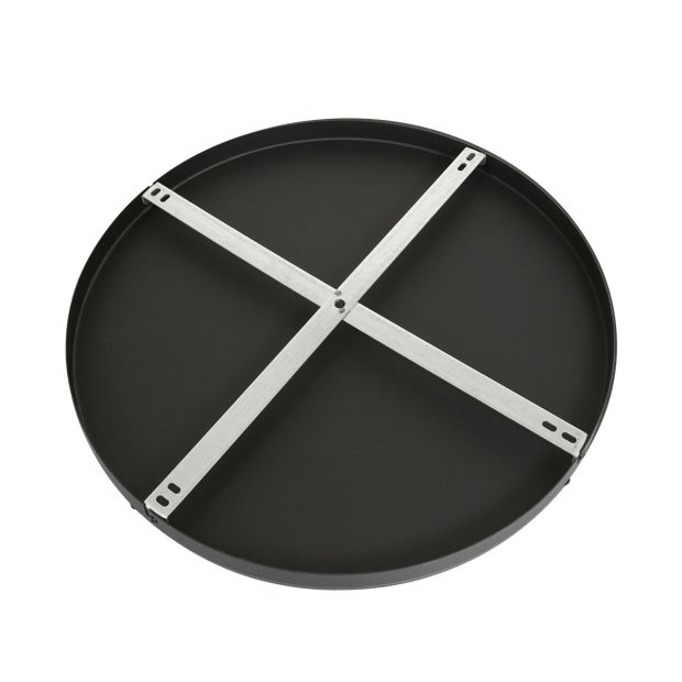 Plaque de plafond ronde Mountline I15300S Noir Ø50 x 2,5 cm avec support de suspension