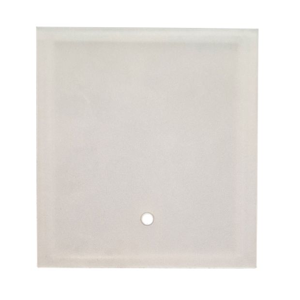 Matte kunststof afdekplaat I15307S – 95x88x4mm