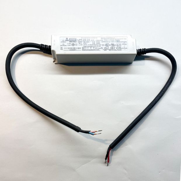 LED Einbau-Treiber I15345S – 25W, 24V für Profilo und Bande Serie