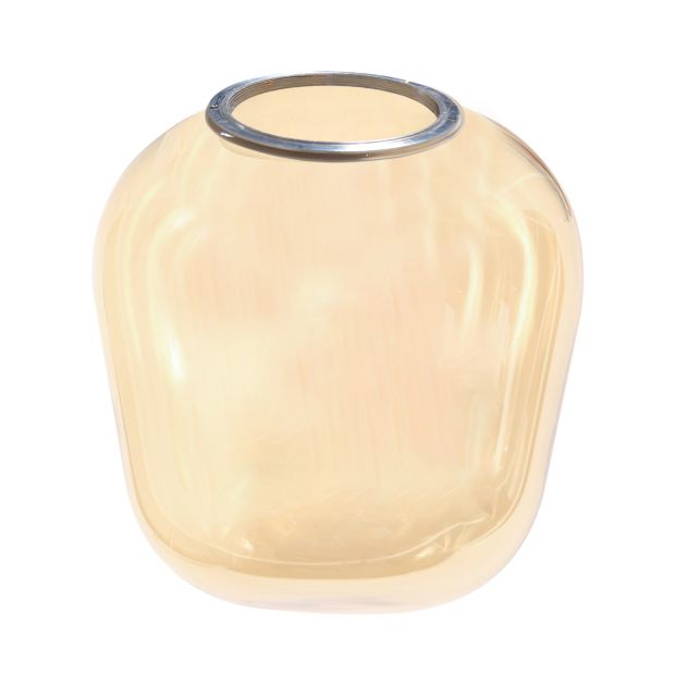 Amber-colored glass I15390S – Ø14 cm