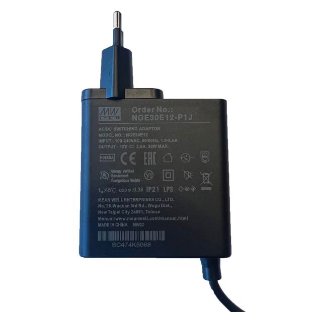 Mean Well Stekker Driver NGE30E12-P1J sku I15435S