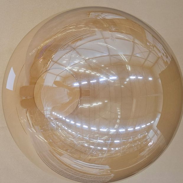 Glass Ball I15446S – Ø40 cm amber for Bollique 4186ME