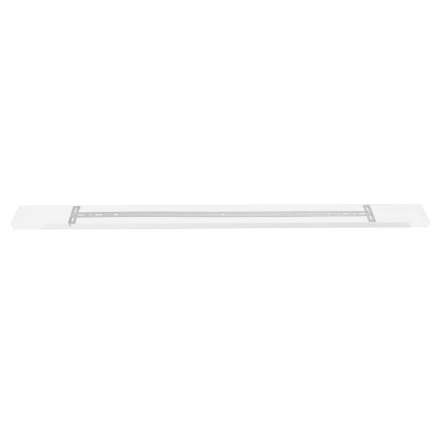 Plafonnier Mountline I15527S RAL9003 blanc 140 x 9 x 2,5 cm avec support de suspension