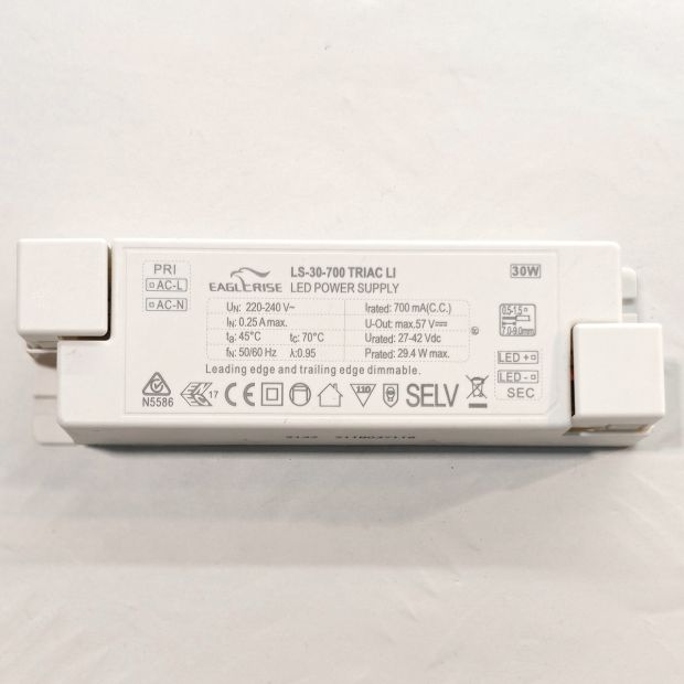 Inbouwtreiber I15552S – 30W, 350mA dimmbar für Ringlux 3675GO und 3675ZW