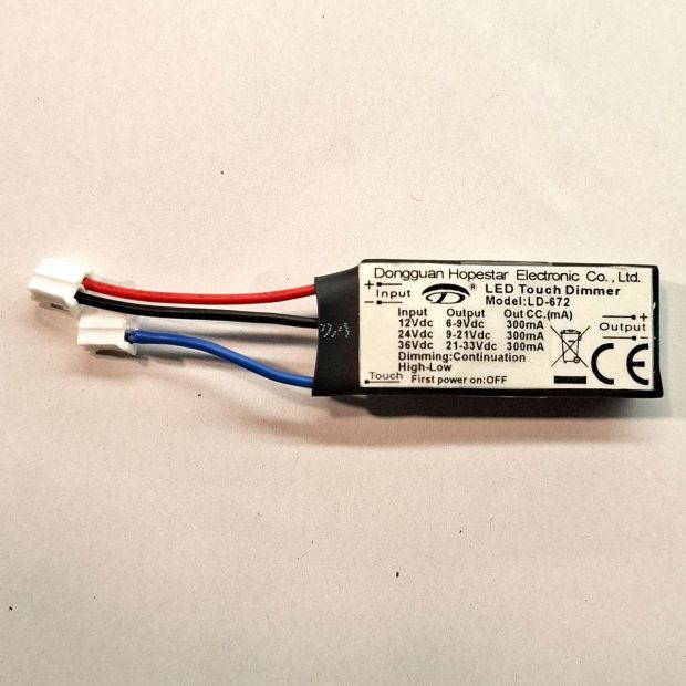 Dimmer tactile encastré I15573S pour la série Lumo