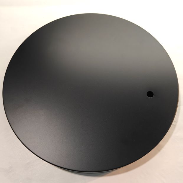 Plaque de recouvrement I15581S noire pour lampadaire 4600ZW