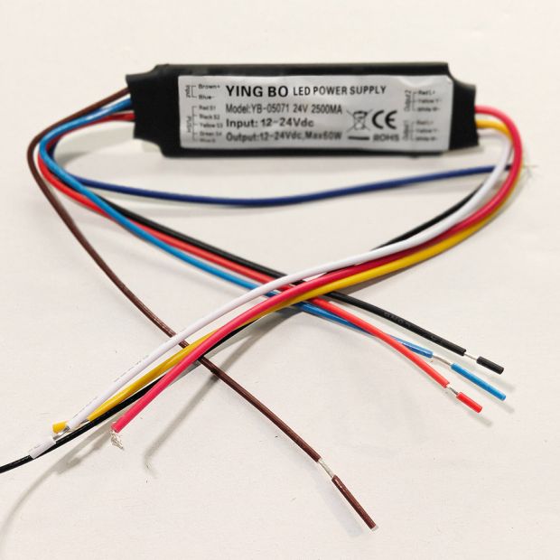 LED built-in dimmer I15651S – 24V, 2500mA for Soleil 2 and Zenith 2 series
