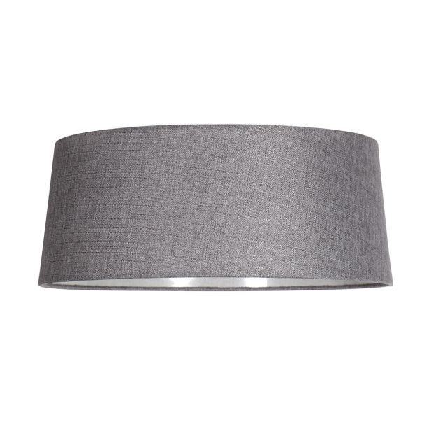 Lampschirm K2010RS – Graues Leinen mit weißer Innenseite Ø48 cm