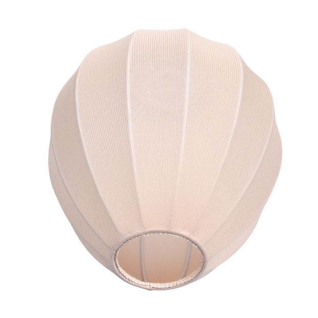 Abat-jour K20121S – Abat-jour goutte en lin beige fait main Ø25 cm